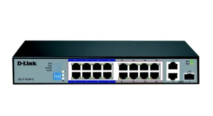 POE 16 Port Switch  D-Link DES-F1006P-E/E LONG RANGE POE