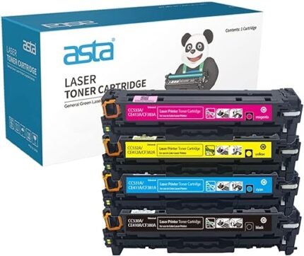 Toner Cartridge for HP Printer, Asta	312A CF382A