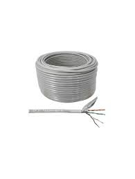 CAT6 UTP CABLES UTP CAT6 23AWG,SOLID,305M/ROLL GREY