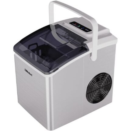 NOBEL ICE CUBE MAKER STAINLESS STEEL 10-12 KGS 6month warranty NOBEL-NIM13S