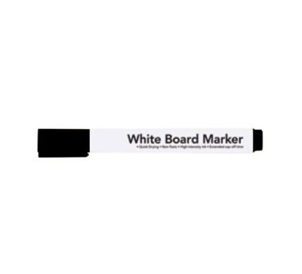 White Board-Wall Mountable	OP White Board Marker WBBT BLK	Model No: Office Point 13OPS0272
