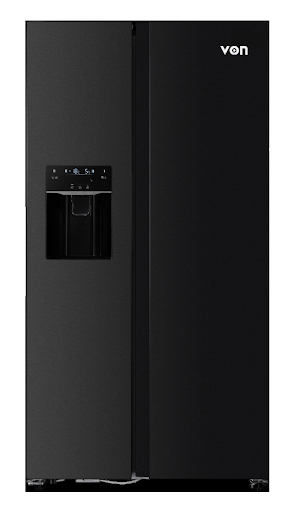 VON FRIDGE SBS VRZ-520NVAK 513L. INVERTER, DARK INOX