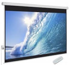Projector screen 240x240 electric