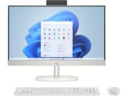2023 Newest HP All-in-One 27-inch Desktop, 13th Generation Intel Core i7-1355U processor|16GB DDR4 RAM|1TB M.2 SSD|Intel® Iris® Xᵉ Graphics| Windows 11 Pro - Shell white (Upgraded)