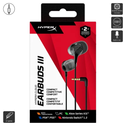 HyperX Cloud Earbuds III Gaming Earbuds